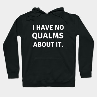 I have no qualms about it Hoodie